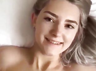 Horny young slut POV breathtaking porn video