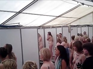 Festival shower voyeur