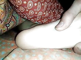 Tickling Sleepy Sister Feet 2