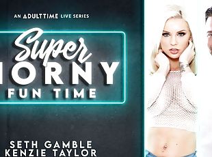 Kenzie Taylor & Seth Gamble in Kenzie Taylor & Seth Gamble - Super Horny Fun Time