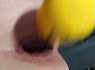 anal Birth of big ball