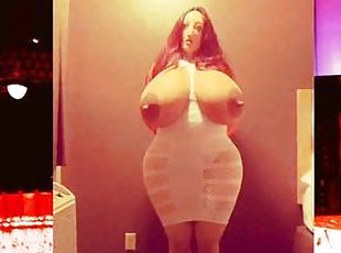 Juggsy In Open Breast Mini Dress