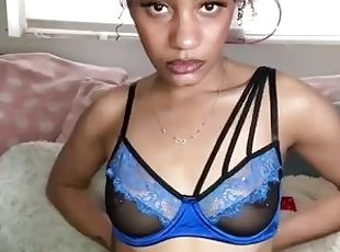 Sexy Lingerie Strip Tease & Fucking this Fat Pussy