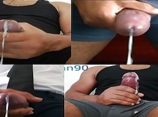 Sexy Boy Cumshot Orgasm Compilation - Thick Cum Load With Moaning Orgasm Pov