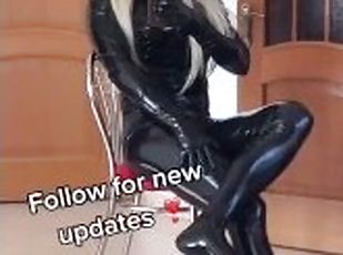 Amateur, "fetish", Latex, Solo, Patung, Getah