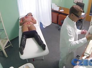 Czech Hospital Hidden Cam Catchs Cheating Wife With Doctor