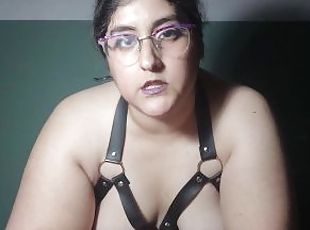 hårig, masturbation, latinska, bdsm, bbw, rumpa, juckande, kinky, dominans, femdom