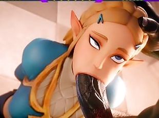 Zelda Princess tells how ganon I fuck her and he put it deep in his throat and give her all your cum