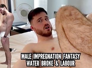 Make Impregnation fantasy - water broke & labour