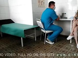 Amateur, Médecin, Bdsm, Blonde, Fétiche, Bondage, Hôpital, Examen gyno