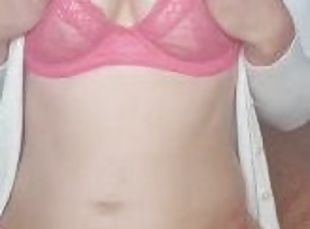 gros-nichons, tricherie, masturbation, orgasme, chatte-pussy, maigre, femme, amateur, milf, jouet