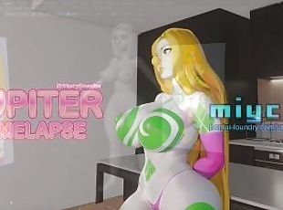 Arsch, Groß titten, Babe, Beute, Anime, Hentai, 3d, Titten, Hintern