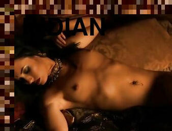 Sensual brunette from bollywood nudes