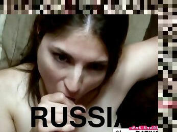 Russian Girl Eat Ejaculant After Ass Fuck - Amateur Porn