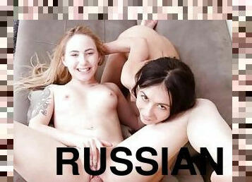 Naughty Russian Babes in Hardcore Intercourse