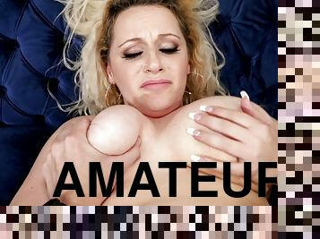 Blonde fatty Amber Kush - Amber Views in HD - Bbw POV amateur hardcore