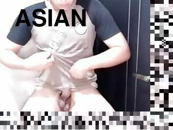 asien, masturbieren, dilettant, anal-sex, beule-schuss, ebenholz, junge, schwer, homosexuell, latina