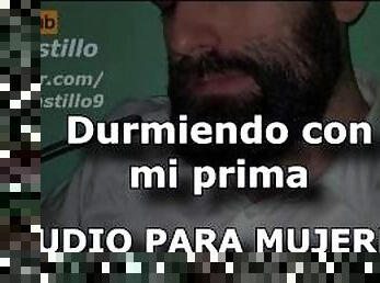 En la cama con mi prima - Audio para MUJERES - JOI Interactivo - Voz de hombre - España - ASMR