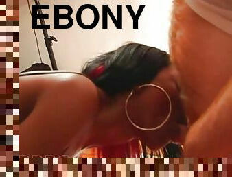 Ebony first gangbang