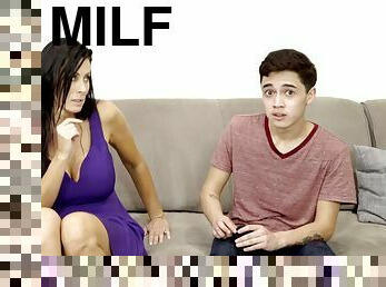 "juan El Caballo Loco" - MILF Reagan Foxx and younger Spanish boy