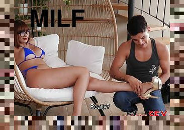 Enjoyable latina MILF horny sex video