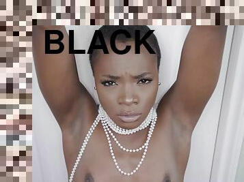 Good-looking black harlot hardcore adult video