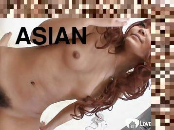 Perfect Asian cougar lets me hump her hole