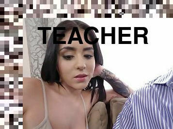 Aysha and her old teacher's black dick