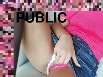 masturbation, public, chatte-pussy, amateur, ados, jouet, fétiche, solo