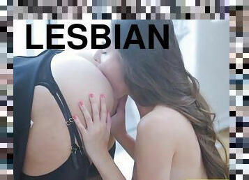 Under her lesbian control
