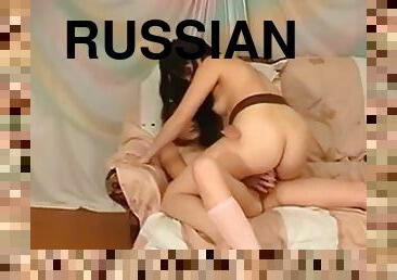 russe, lesbienne, ados, drôle, gode