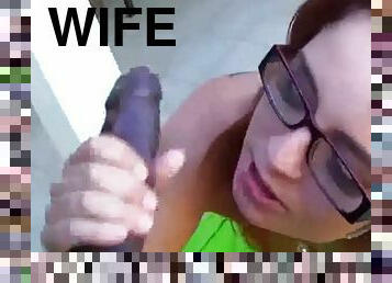 Red head wife fucks bbc outside