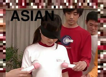 asia, blowjob-seks-dengan-mengisap-penis, jepang, seks-grup, berhubungan-dengan-wajah