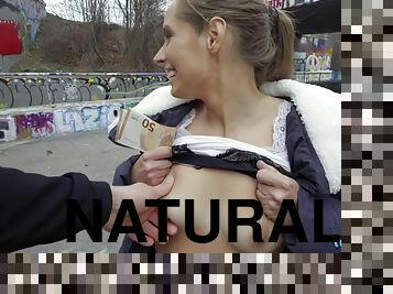 Funny teen girl from Finland has got crazy sex adventure in Prague
