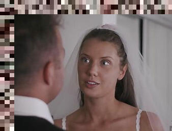 Leggy bride Elena Koshka crazy porn video