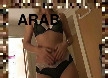 remaja, arab, pelacur-slut, sudut-pandang, berambut-pirang, pakaian-dalam-wanita, pelacur-whore