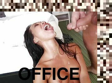 London gets bent over and office fucked