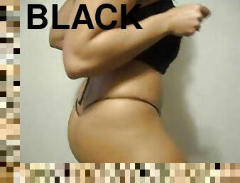 siyahi-kadın, zenci, kıç-butt