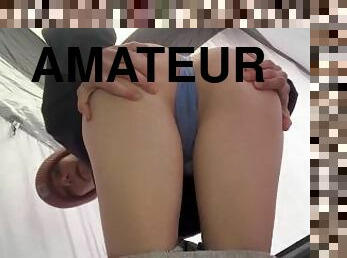 cul, pisser, amateur, petite, fétiche, solo