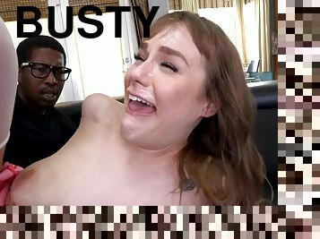 nasty Rebecca Vanguard interracial porn video