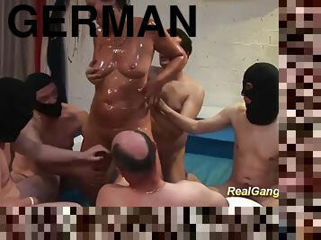 amateur, maduro, mamá, alemán, gangbang, sexo-en-grupo, primera-vez