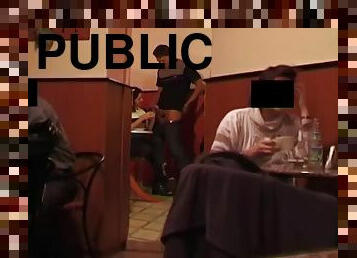 Rough Anal In A Public Coffee Shop