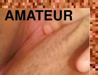 mastürbasyon-masturbation, amcık-pussy, amatör, genç, dolgun-güzel-kadın, sıkı, tek-kişilik, islak