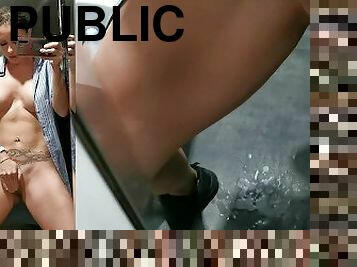 payudara-besar, mastubasi, umum, vagina-pussy, muncrat, jenis-pornografi-milf, permainan-jari, toilet, payudara, vagina