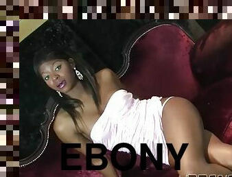 Ebony Dildo Ride Brit