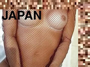 asiatisk, fru, amatör, mörkhyad, milf, japansk, gruppknull, svart, sväljer, sprut