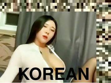 アジアの, 韓国語, 服を着た-セックス