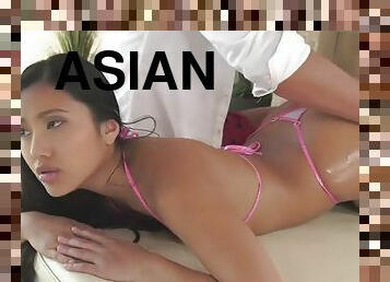 asiatisk, store-patter, udendørs, anal, pikslikkeri, udløsning, hardcore, fingering, thailænder, brunette