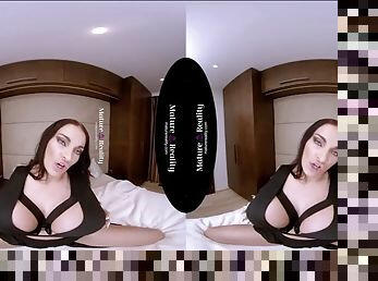 Virtual sex  german milf has massive ultra tits