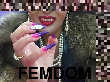 Thumb Preview Bend over for My stiletto nails!